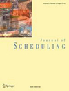 JOURNAL OF SCHEDULING雜志封面